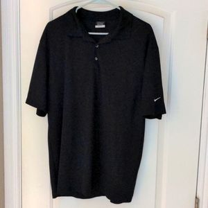 Black Nike Golf Polo